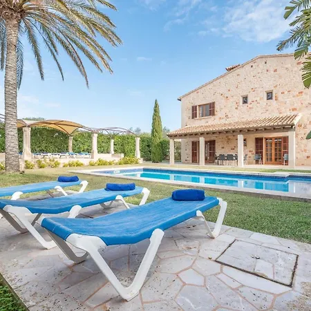 Mit Privatpool Fuer 8 Personen Ca 460 Qm In Es Llombards, Mallorca Suedostkueste Von Mallorca *